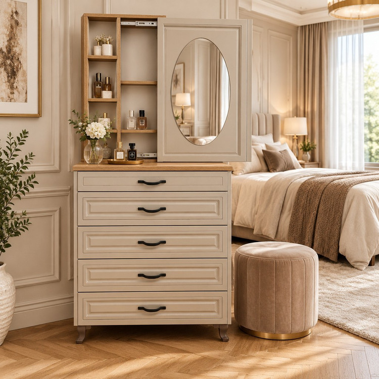 میز آرایش وکیوم رنگی (پس کرایه)